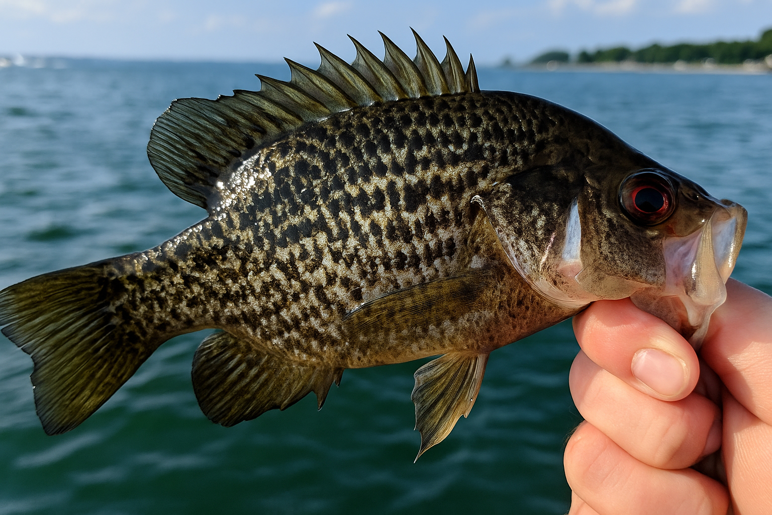 A Michigan Rock Bass.